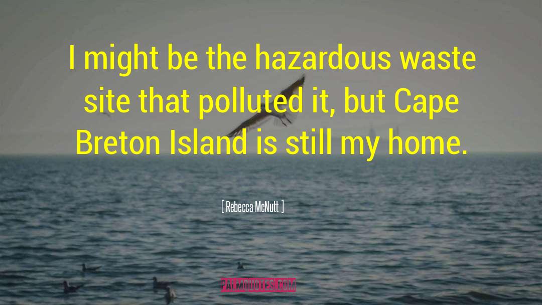 Hazardous Waste quotes by Rebecca McNutt