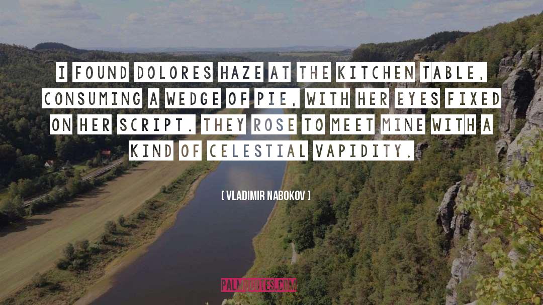 Haze quotes by Vladimir Nabokov