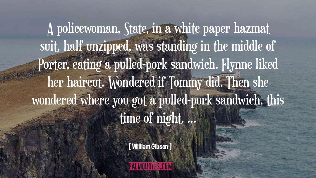 Hazmat quotes by William Gibson
