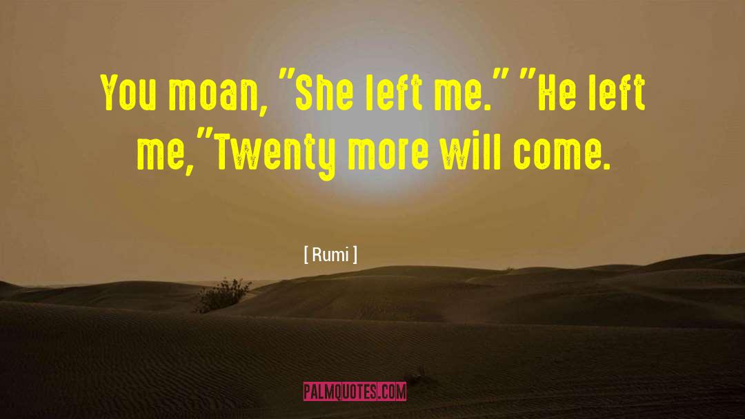 He Left Me quotes by Rumi