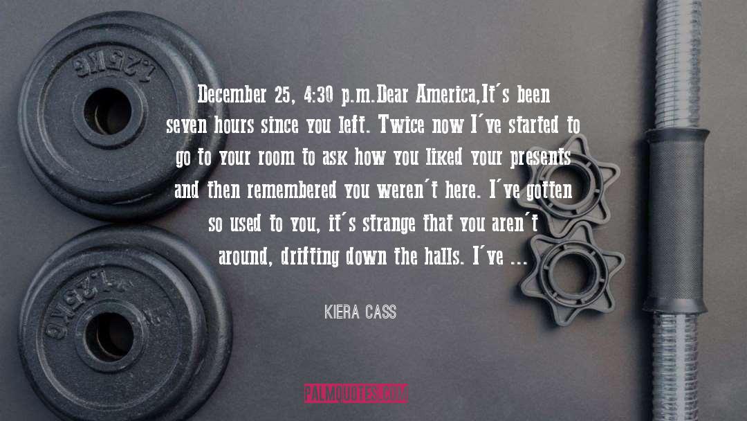 He Said Write It On Your Heart quotes by Kiera Cass