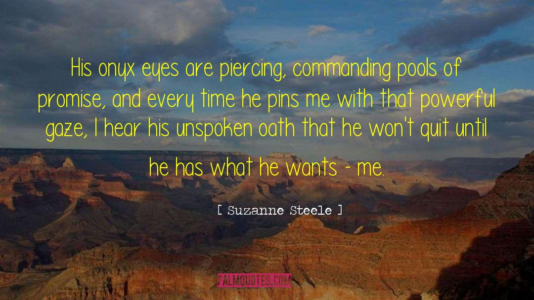 He Wants Me quotes by Suzanne Steele