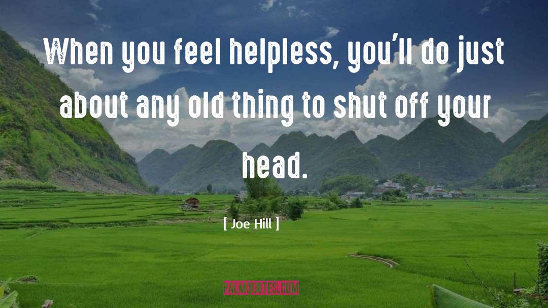 Head Injuries quotes by Joe Hill