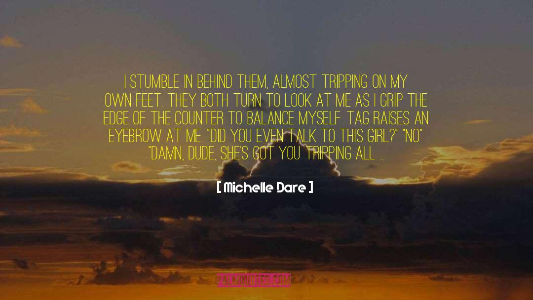 Head Over Feet quotes by Michelle Dare