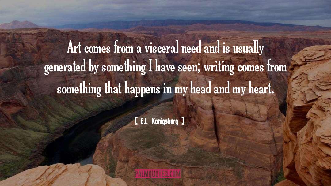 Head quotes by E.L. Konigsburg