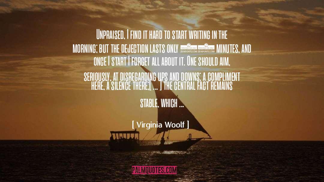 Head Start quotes by Virginia Woolf