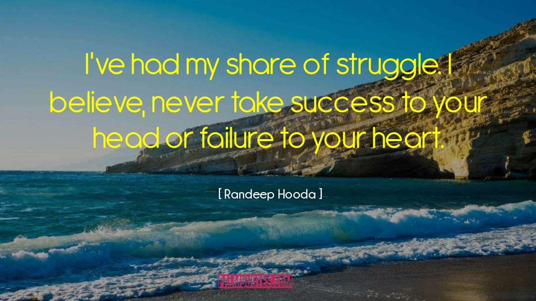 Head Trauma quotes by Randeep Hooda