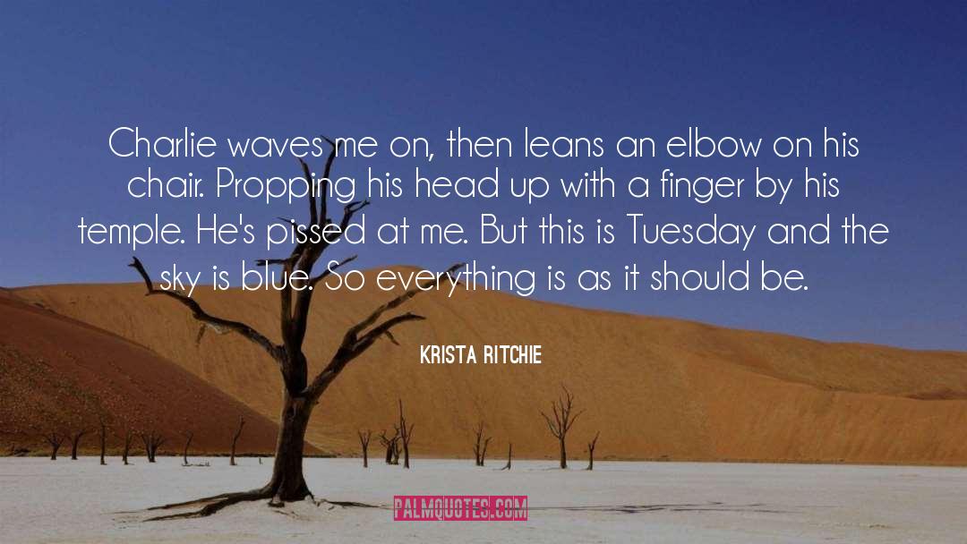 Head Up quotes by Krista Ritchie