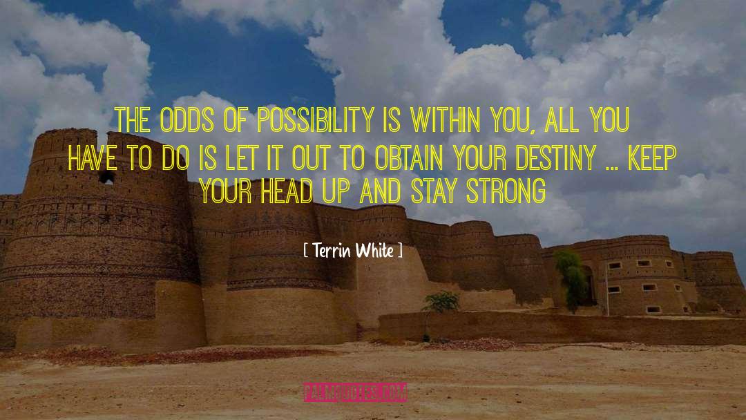 Head Up quotes by Terrin White