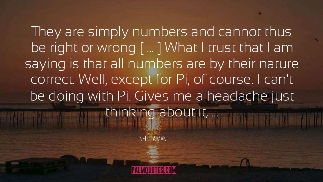 Headache quotes by Neil Gaiman