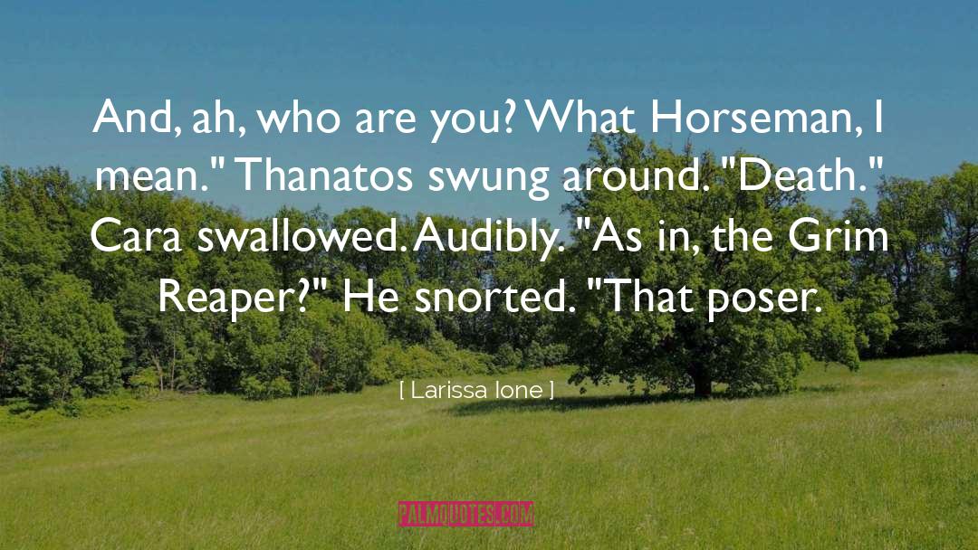 Headless Horseman quotes by Larissa Ione