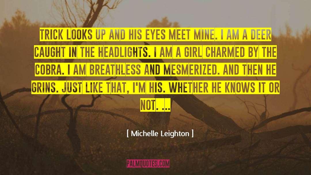 Headlights quotes by Michelle Leighton