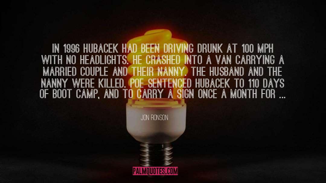 Headlights quotes by Jon Ronson