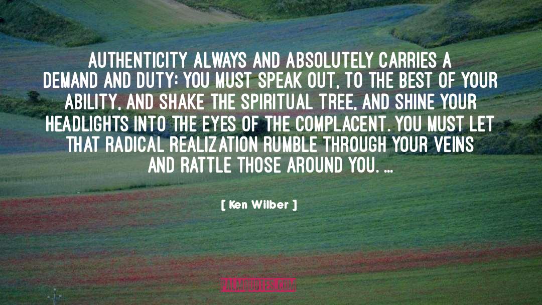 Headlights quotes by Ken Wilber