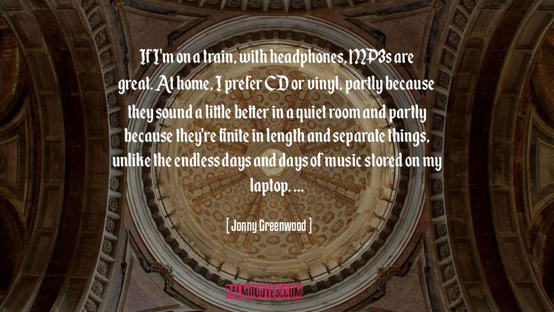 Headphones quotes by Jonny Greenwood