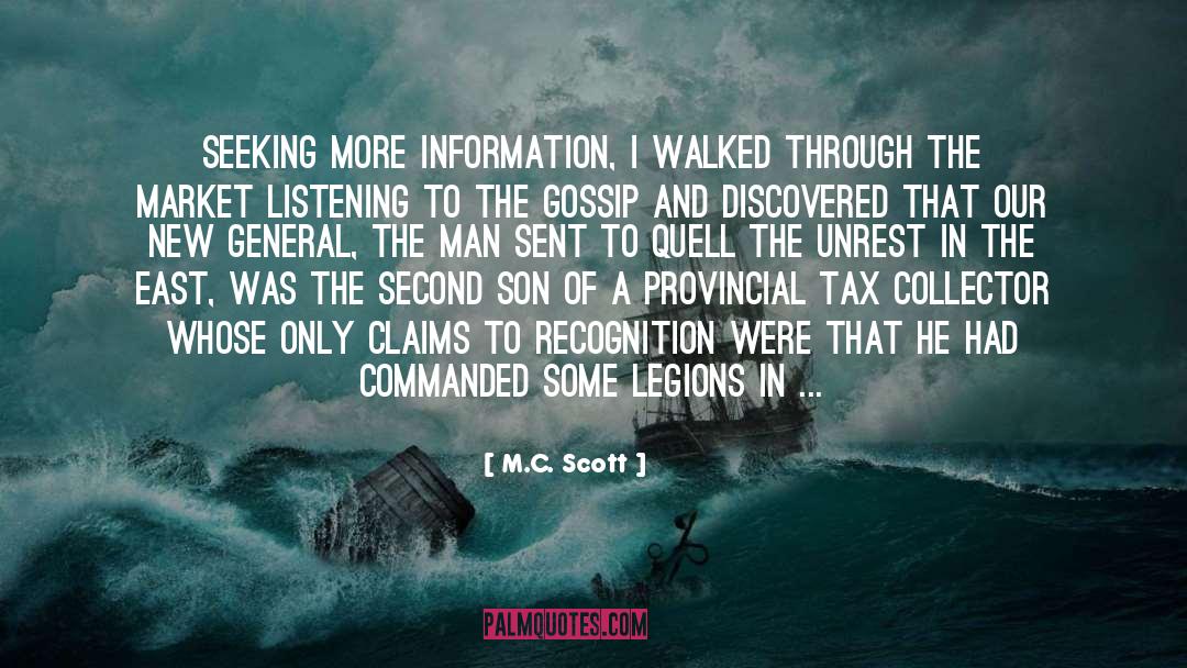 Heady quotes by M.C. Scott