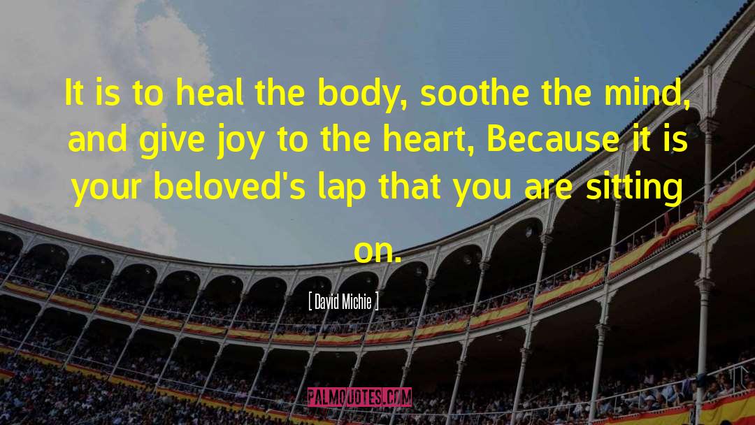 Heal The Body quotes by David Michie