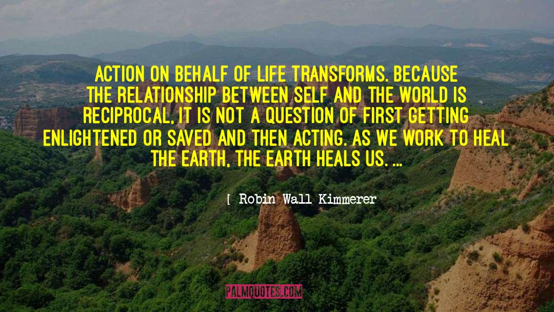Heal The Earth quotes by Robin Wall Kimmerer