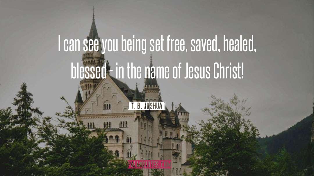 Healed Healers quotes by T. B. Joshua