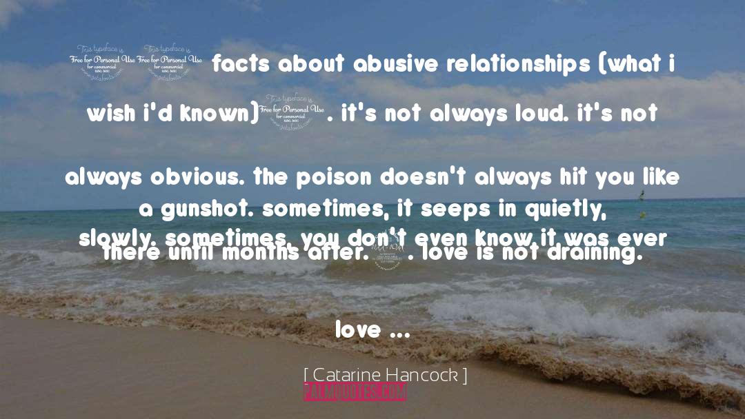 Healing After Emotional Abuse quotes by Catarine Hancock