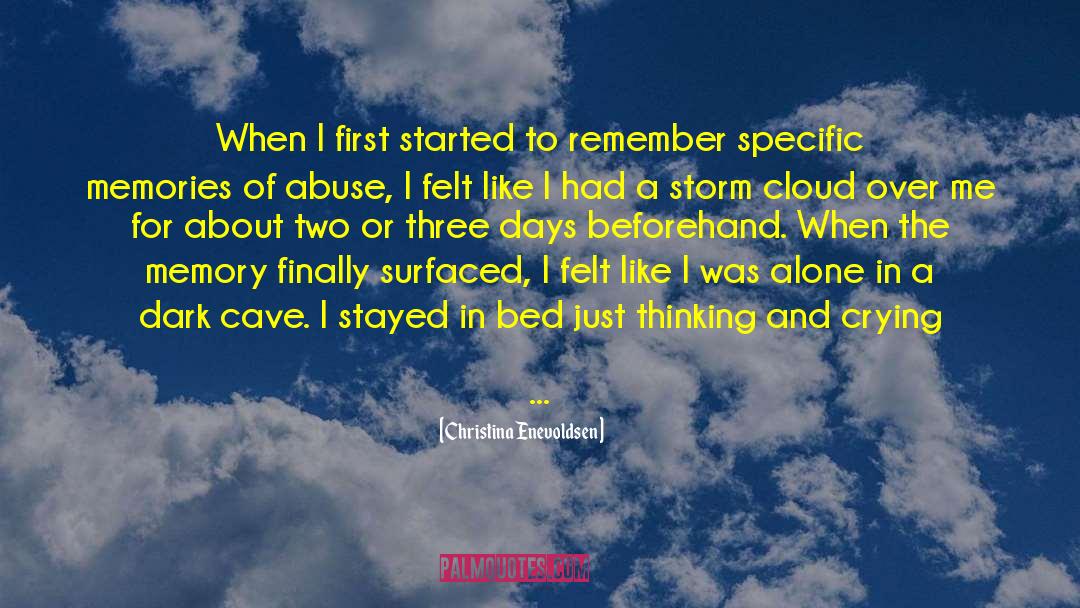 Healing Childhood Sexual Abuse quotes by Christina Enevoldsen