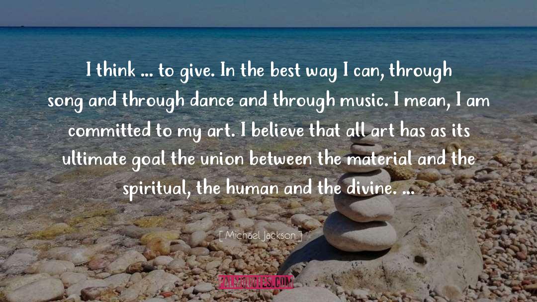 Healing From Music quotes by Michael Jackson