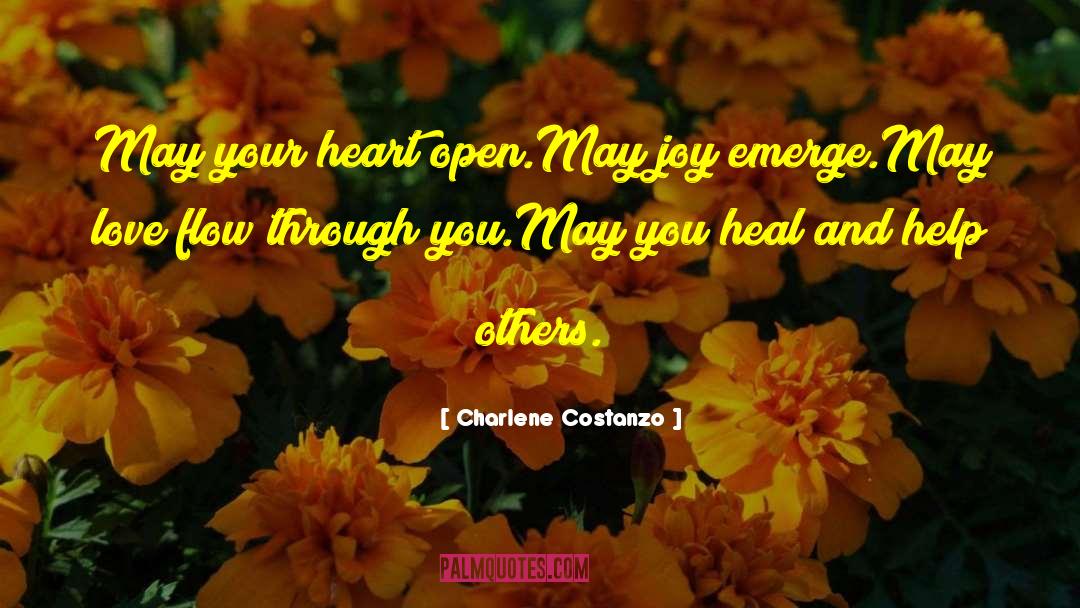 Healing Heart quotes by Charlene Costanzo