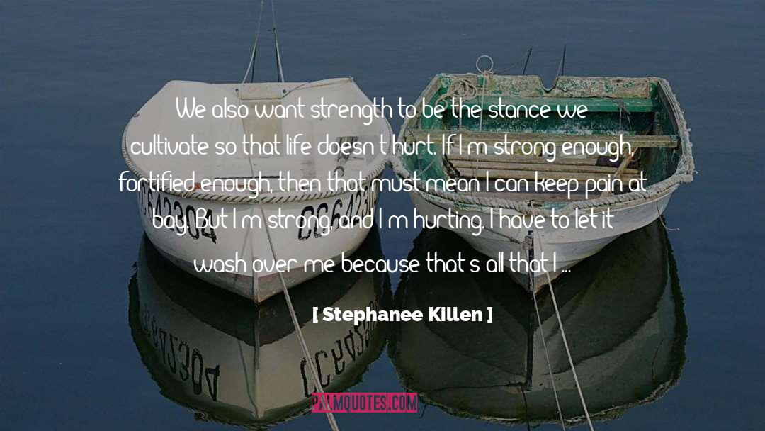 Healing In The Hurting Places quotes by Stephanee Killen