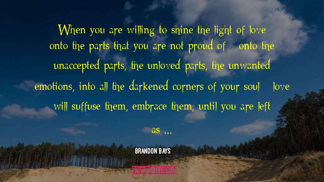 Healing Light quotes by Brandon Bays