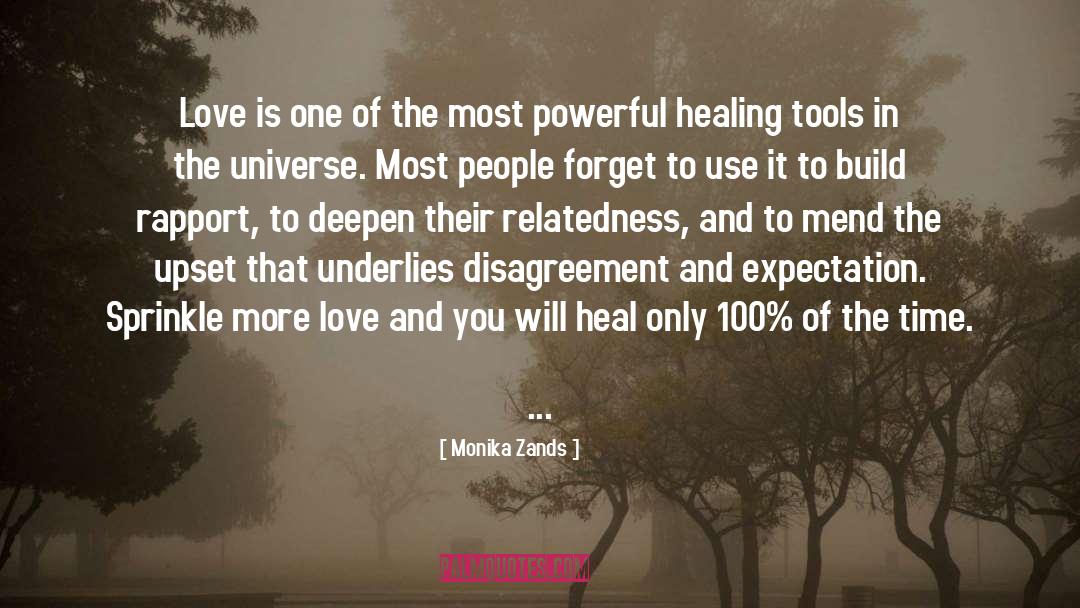 Healing Love quotes by Monika Zands