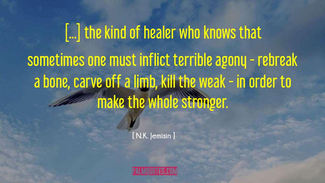 Healing Mechanisam quotes by N.K. Jemisin