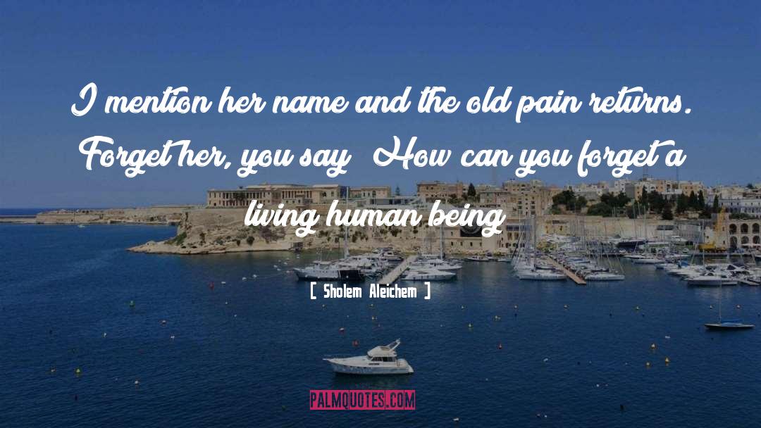 Healing Pain quotes by Sholem Aleichem