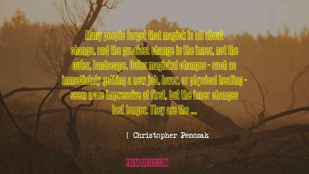 Healing Poetry quotes by Christopher Penczak