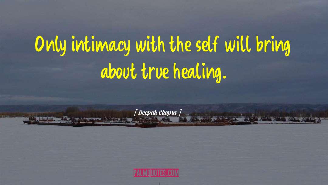 Healing Poetry quotes by Deepak Chopra