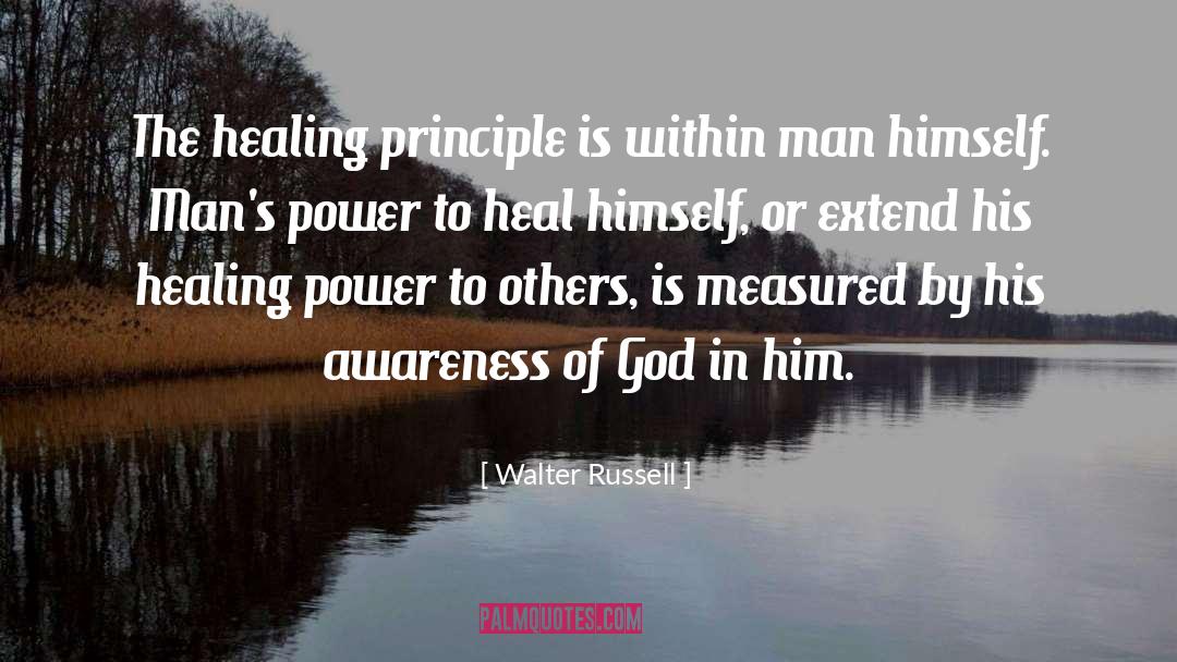 Healing Power quotes by Walter Russell