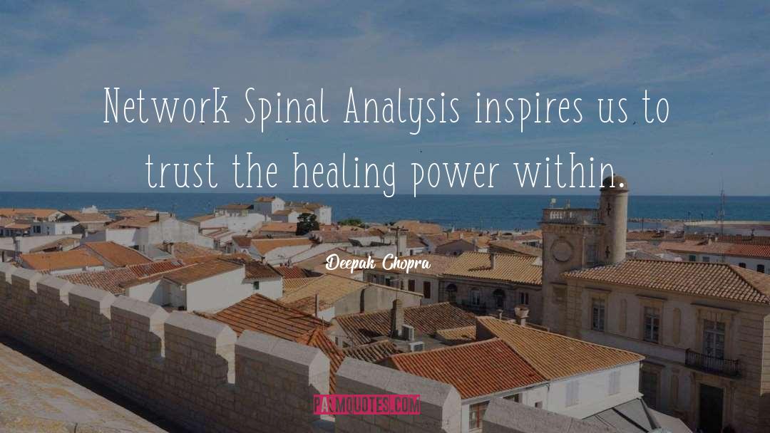 Healing Power quotes by Deepak Chopra