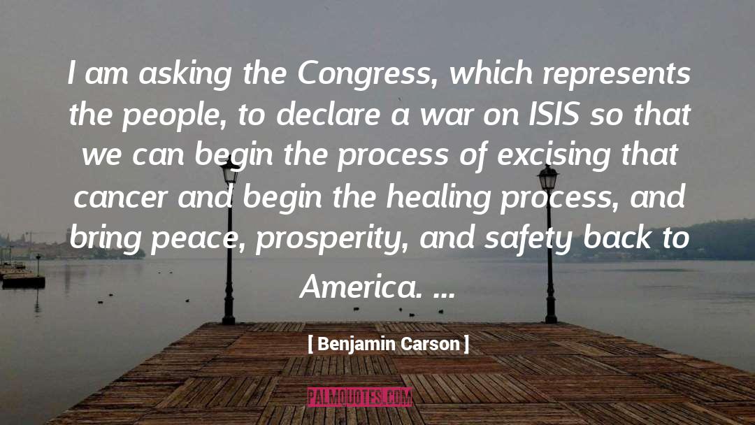 Healing Process quotes by Benjamin Carson