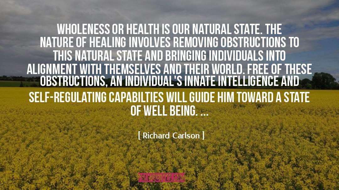 Healing quotes by Richard Carlson