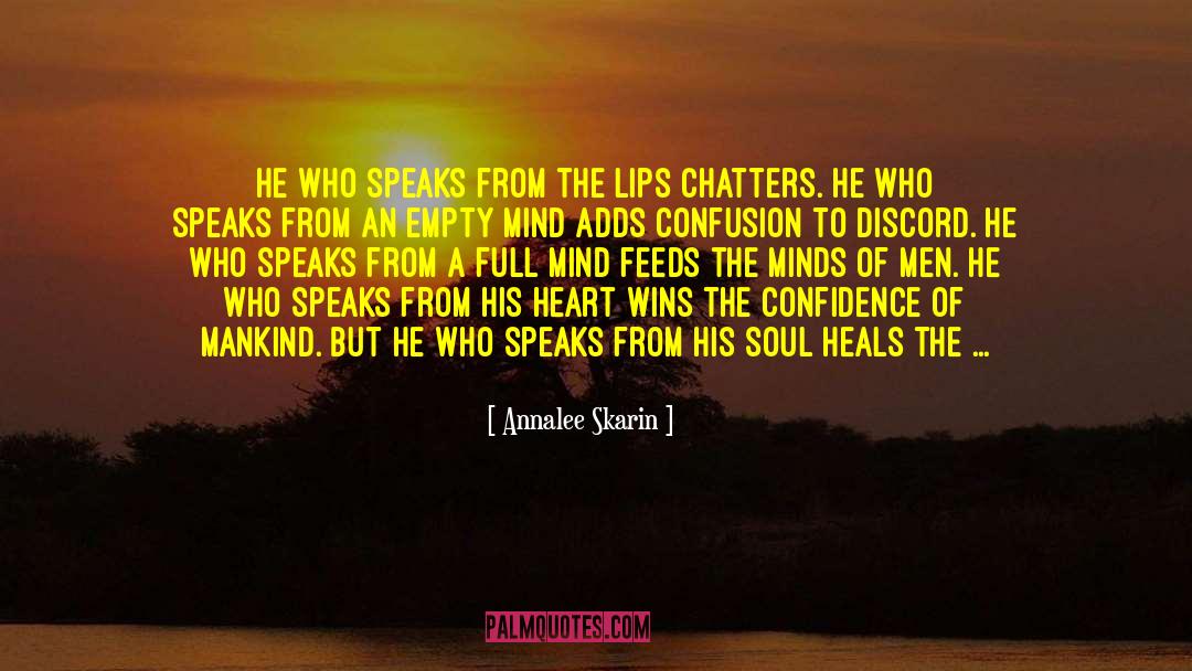 Healing Souls quotes by Annalee Skarin