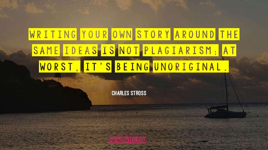 Healing Story quotes by Charles Stross