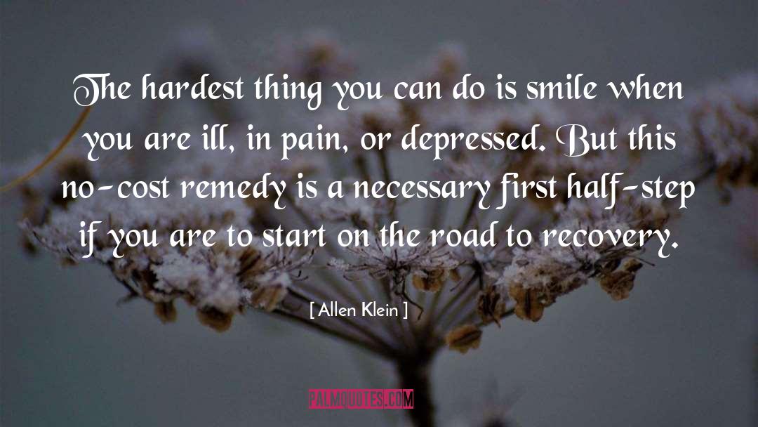 Healing Surgery Recovery quotes by Allen Klein