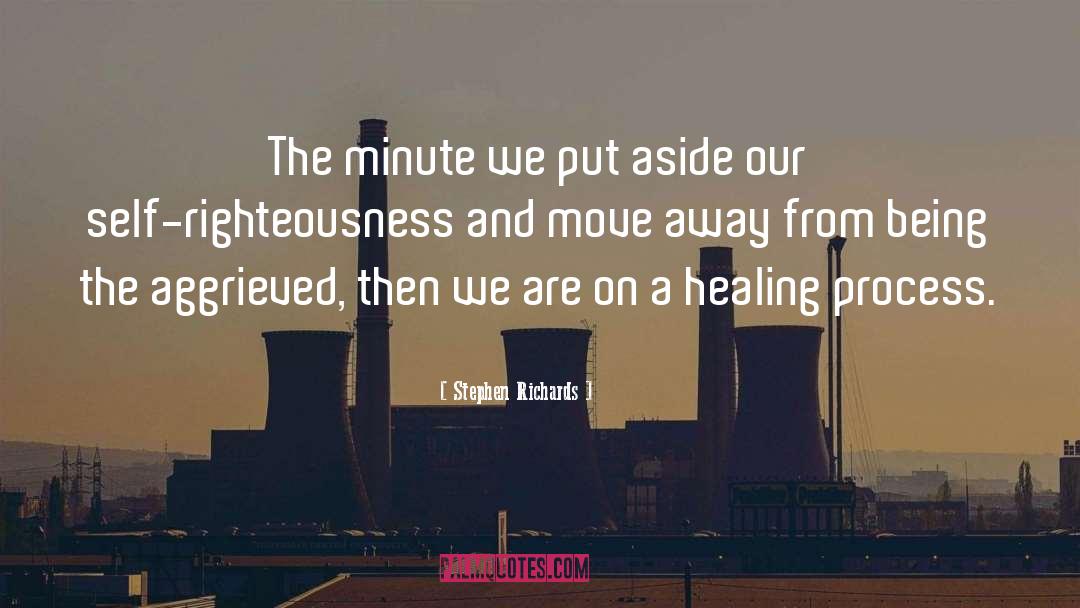 Healing The Past quotes by Stephen Richards