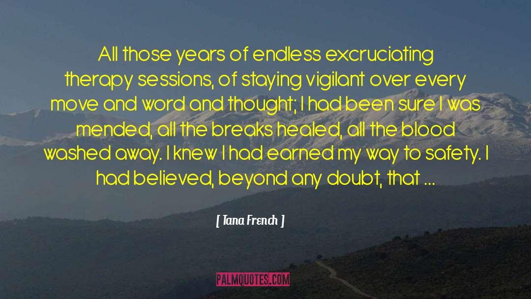 Healing Within quotes by Tana French
