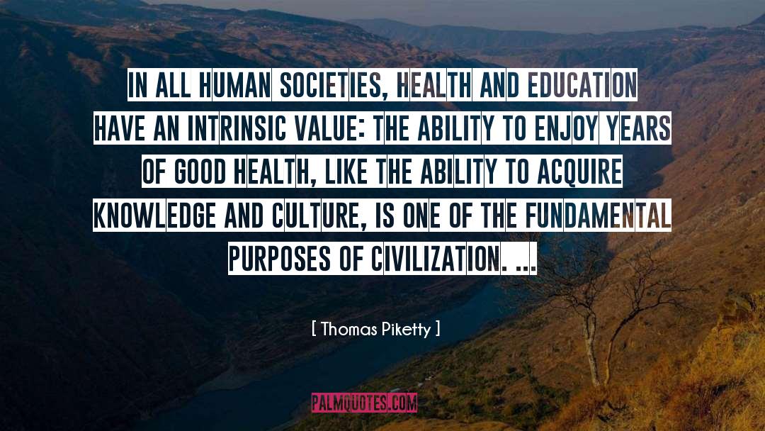 Health And Education quotes by Thomas Piketty