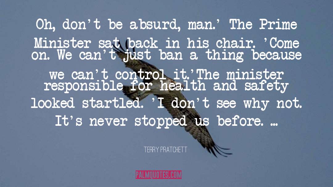 Health And Safety quotes by Terry Pratchett