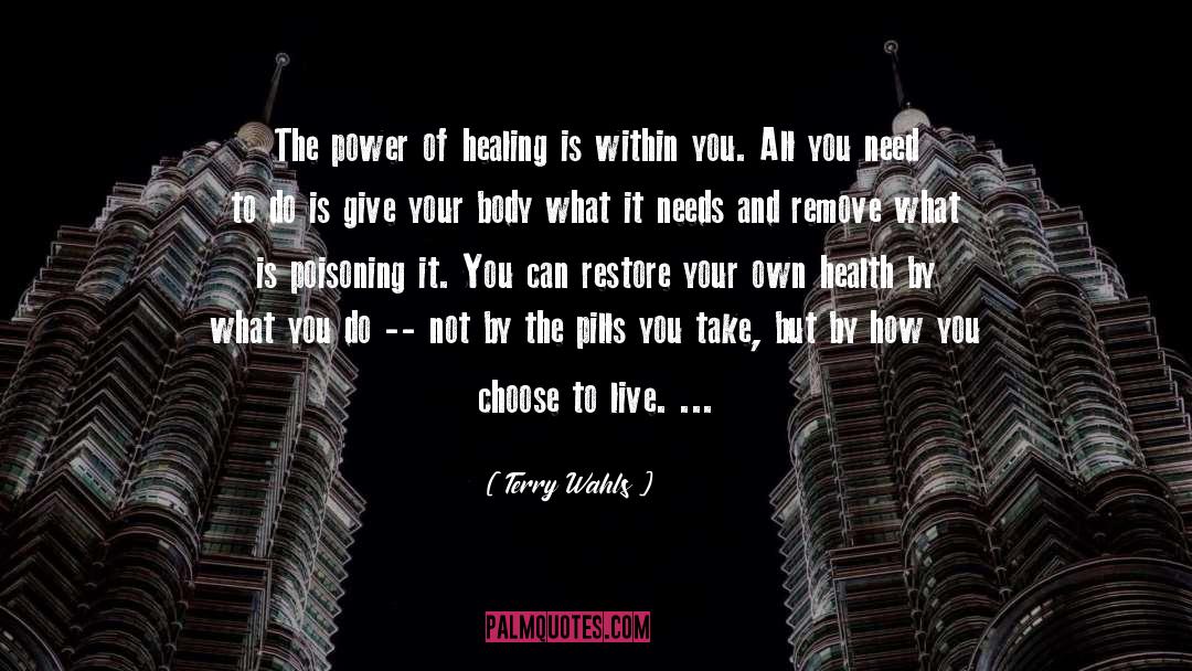 Health And Wealth quotes by Terry Wahls