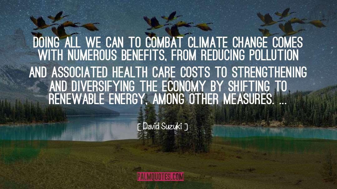 Health Care Costs quotes by David Suzuki