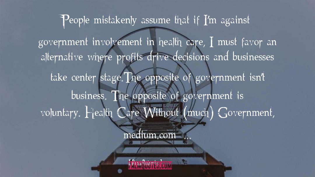 Health Care Reform quotes by Russ Roberts