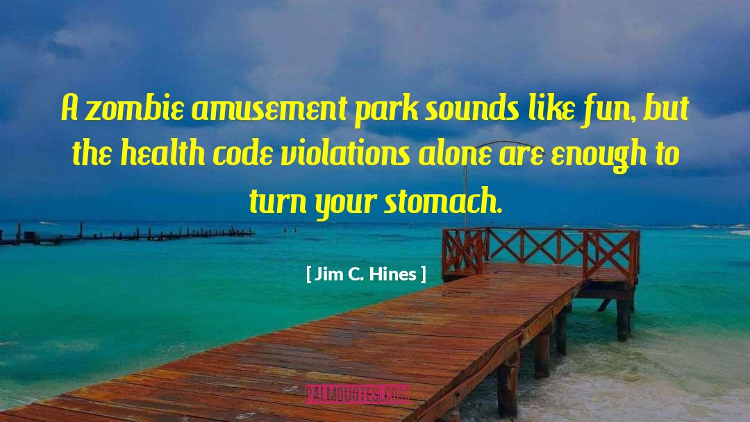 Health Food quotes by Jim C. Hines