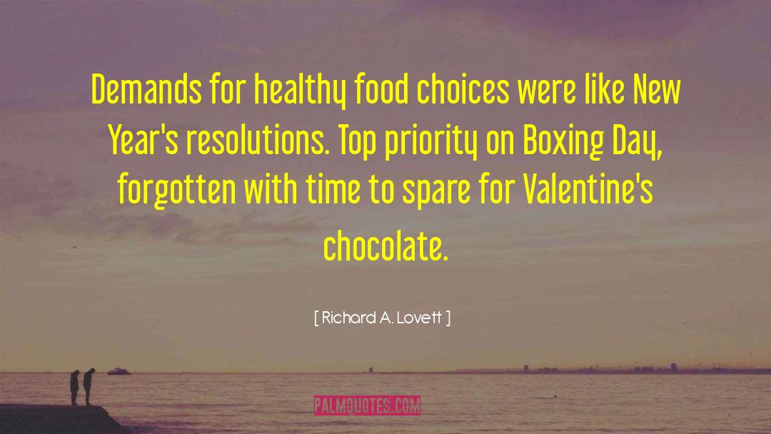 Health Food quotes by Richard A. Lovett